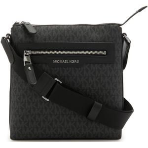 Michael Kors Hudson Zwarte Crossbody Tas 33H3LHDC6B-001