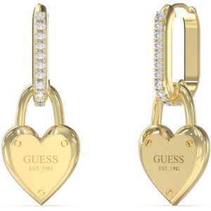 GUESS All You Need Is Love Gold-coloured Earrings JUBE04213JWYGT-U