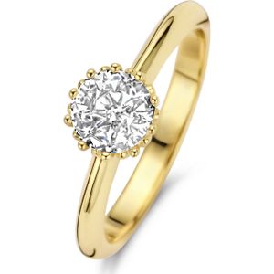 Parte Di Me Cento Luci Rosia 925 sterling zilveren gold plated ring PDM33041-50