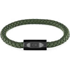 Calvin Klein Groene Leren Armband CJ35000572