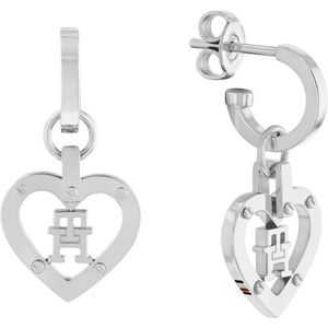 Tommy Hilfiger - TJ2780923 - Oorknopjes - Zilver - RVS