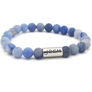 Josh  - heren Armband - Blauw & Grijs
