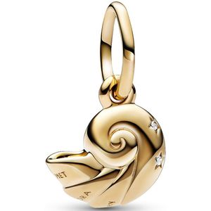 Pandora Disney The Little Mermaid Shell Bedel 762685C01 Met 14 Karaat Gouden Plating