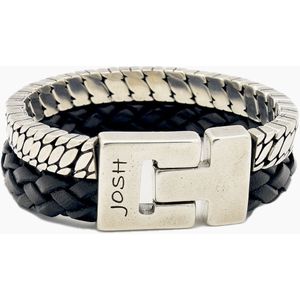 Josh  - heren Armband - Zwart
