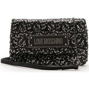 Love Moschino  - dames  Crossbody Tas van Polyester - Zwart