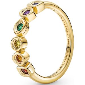 Pandora Disney Goudkleurige Marvel Infinity Ring met 14 Karaat Gouden Plating 160779C01-54