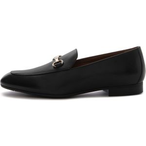 Isabel Bernard Vendôme | Leren Zwarte Loafers Dames | Met Laptopvak  38 | IB51000-01-38