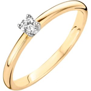Blush Diamonds 14k Gouden Ring Met Diamant 1602BDI/54