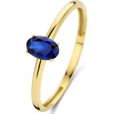 Isabel Bernard Baguette Nila 14 karaat gouden ring IB330049-58