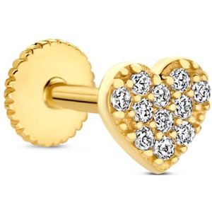 Beloro Jewels  - Dames Piercing - 9 karaat