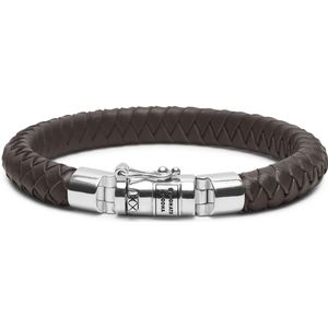 Buddha to Buddha Ben Small Leren Brown Armband BTB180BR-E (Lengte: 19.00 cm)