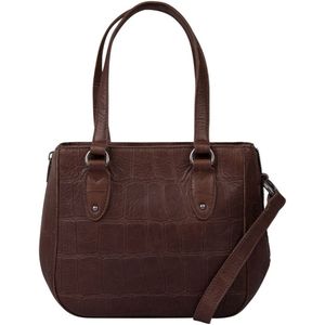 Cowboysbag Belfield Bruine Leren Handtas 3361-000555