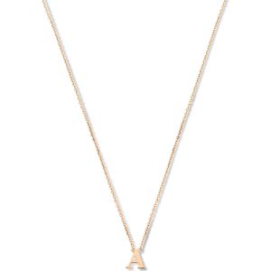 Isabel Bernard | 14 Karaat Rosé Gouden Ketting  met letter Y Dames | La Concorde | IB340062-Y