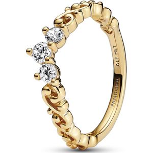 Pandora Moments Regal Tiara Ring Met 14 Karaat Gouden Plating 162232C01-54