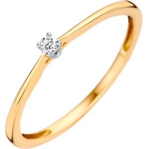 Blush Diamonds 14k Gouden Ring Met Diamant 1620BDI/54