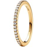 Pandora Timeless Ring 162999C01-54 Met 14 Karaat Gouden Plating