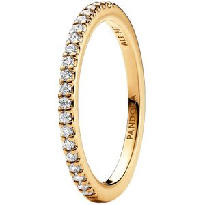 Pandora Timeless Ring 162999C01-54 Met 14 Karaat Gouden Plating