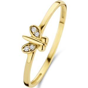Beloro Jewels Della Spiga Farfalla 9 karaat ring BO330006-54