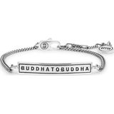 Buddha to Buddha Essential Logo 925 Sterling Zilveren Armband En Enkelband BTB901-S