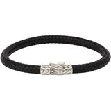 Buddha to Buddha Ellen Zwarte Leren Armband BTB149BL-D