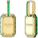 GUESS Hashtag Guess Goudkleurige Oorbellen JUBE04258JWYGEMT-U