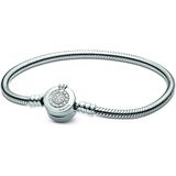 Pandora Signature 925 Sterling Zilveren Snake Chain Armband 599046C01-20 (Lengte: 20.00 cm)