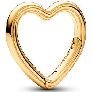 Pandora Me Heart Bedel 760081C00 Met 14 Karaat Gouden Plating
