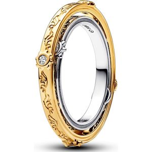 Pandora Game of Thrones 925 Sterling Zilveren Ring met 14 Karaat Gouden Plating 163136C01-58