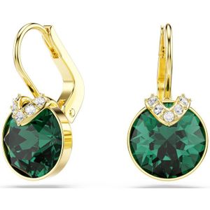 Swarovski  - Dames Oorbellen - Groen & goudkleurig