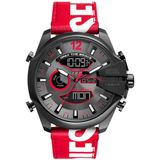 Diesel Mega Chief Anadigi Chronograaf Heren Horloge DZ4647