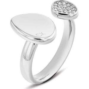 Calvin Klein Zilverkleurige Ring CJ35000319-54