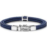 Buddha to Buddha Denise Cord Mix Blue Armband 780MIX-BU (Lengte: 21.00 cm)