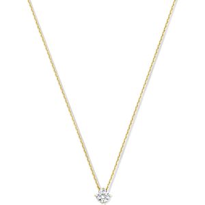 Beloro Jewels Monte Napoleone Stella 9 karaat ketting BO340006