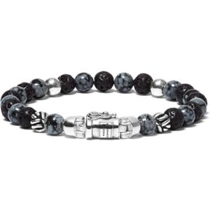 Buddha to Buddha Spirit Bead Mini Snowflake Armband BTB189SN-F (Lengte: 21.00 cm)