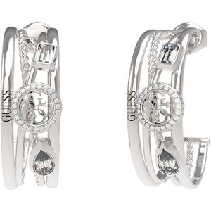 Guess - JUBE05236JWRHT-U - Oorbellen - Zilver - RVS