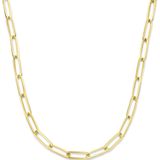 Parte Di Me Bibbiena Poppi Felice 925 Sterling Zilveren Gold Plated Schakelketting PDM34092