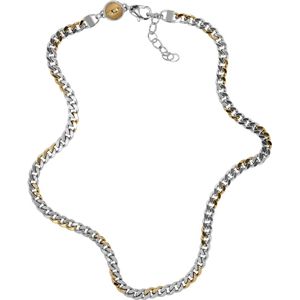 Diesel Steel Zilverkleurige Ketting DX1355931 (Lengte: 50.00 - 55.00 cm)