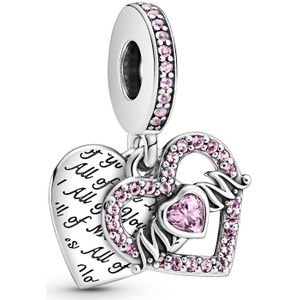 Pandora Passions 925 Sterling Zilveren Heart Mum Hanger 799402C01