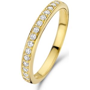 Parte Di Me Santa Maria della Base 925 sterling zilveren gold plated ring PDM33049-56