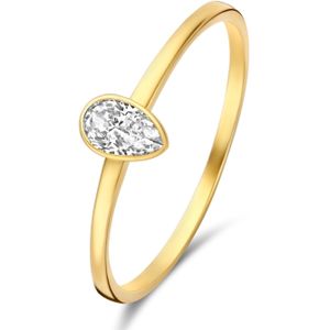 Isabel Bernard Baguette Genevieve 14 Karaat Gouden Ring IB330082-56