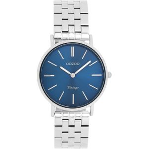 OOZOO - C20406 - Polshorloge - Zilver - Metaal
