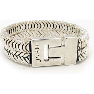 Josh  - heren Armband - Zilver