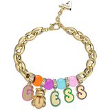 GUESS Rock Candy Goudkleurige Armband JUBB04175JWYGMCS