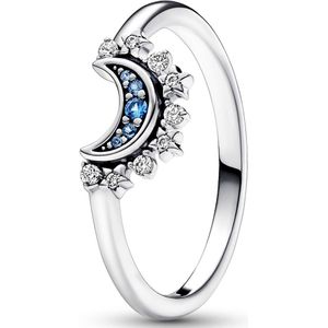 Pandora Moments 925 Sterling Zilveren Celestial Moon Ring 192675C01-54