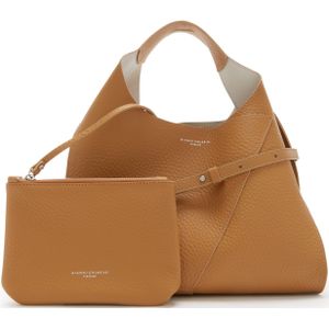 Gianni Chiarini Bruine Leren Handtas BS-9555/24PE-RNGDBL-13450