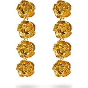 24Kae  - Dames Oorbellen - goudkleurig