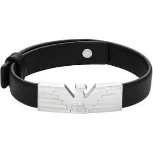 Emporio Armani Eagle Logo Zilverkleurige Armband EGS3075040