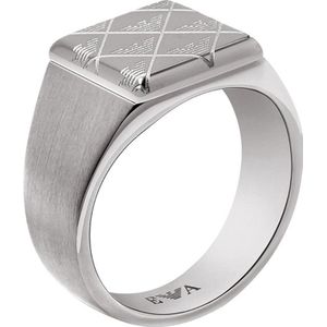 Emporio Armani Eagle Logo - heren Ring - Zilver