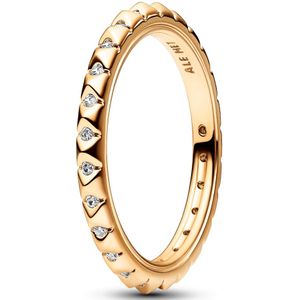 Pandora Me Pyramids Ring 162800C01-52 Met 14 Karaat Gouden Plating