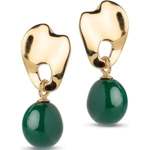 Enamel Copenhagen  - Dames Oorbellen - goudkleurig